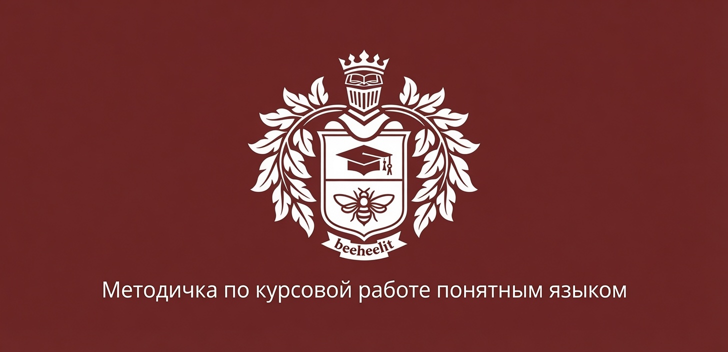 Методичка по курсовой работе понятным языком